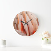 Horloge Flamant rose (Maison)