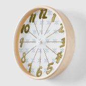 Horloge Flambeaux d'hiver (Angle)