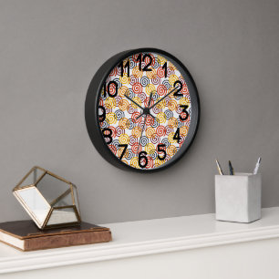 Horloge Flèches automnales