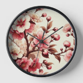 Horloge Fleur de Cerisier (Recto)