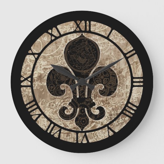 Horloge Fleur De Lis (Recto)