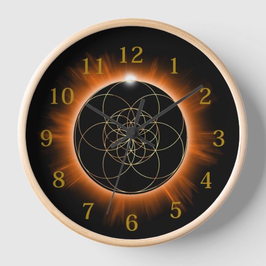 horloge fleur de vie (Recto)