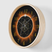 horloge fleur de vie (Angle)