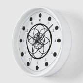 Horloge fleur de vie v3 (Angle)