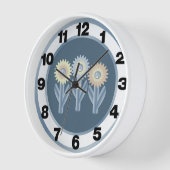 Horloge Fleurs mécaniques (Angle)