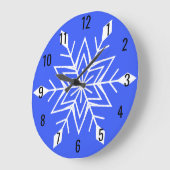 Horloge Flocon de Neige (Angle)