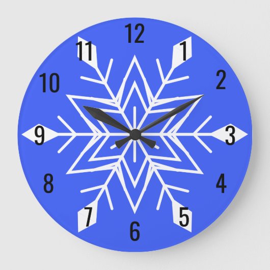 Horloge Flocon de Neige (Recto)