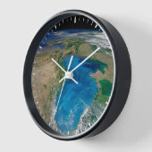 Horloge Floraison De Phytoplancton Bleu En Mer Noire (Angle)