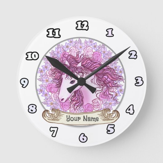 Horloge Floral Alpha Unicorne (Recto)