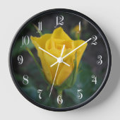 Horloge Floral Yellow (Recto)