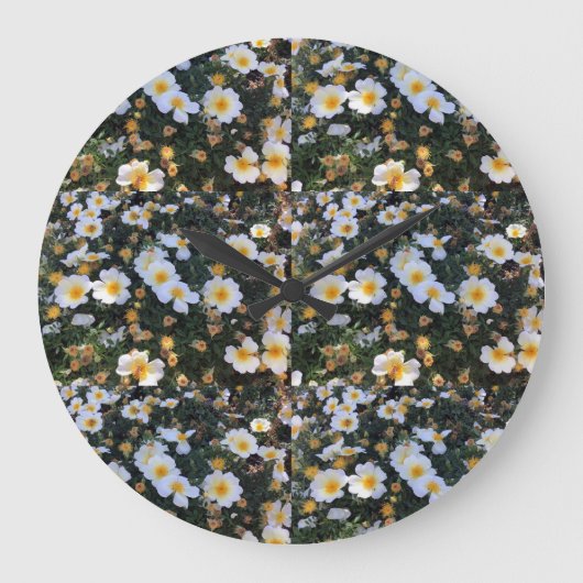 Horloge florale (Recto)
