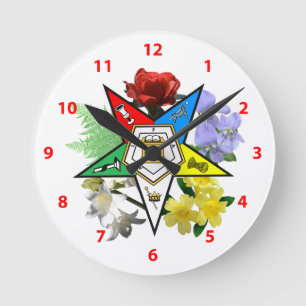 Horloge florale Etoile orientale