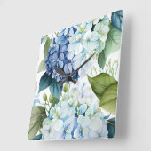 Horloge florale Hamptons (Angle)