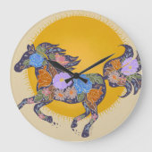 Horloge Florale Silhouette_Purple (Recto)