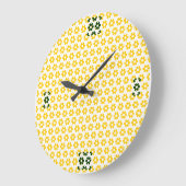 Horloge - Florets jaunes (rév.) (Angle)