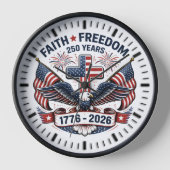 Horloge Foi, Liberté & 250 Ans (Recto)