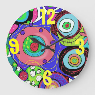 Horloge folle par Cindy Ginter
