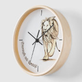 Horloge Force et courage (Angle)