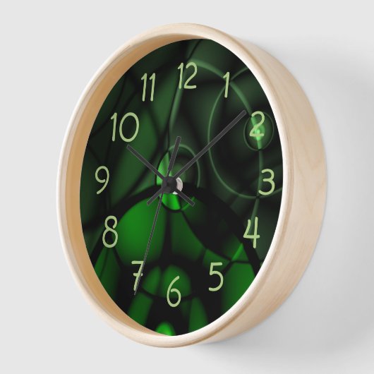 Horloge Forest Green (Angle)