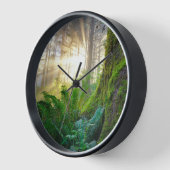 Horloge Forêt côtière du Pacifique, Oregon (Angle)