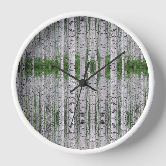 Horloge Forêt de Birch Nature (Recto)