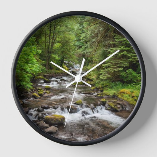 Horloge Forêt nationale de Siuslaw | Sweet Creek (Recto)