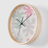 Horloge Formes Abstraites de récif corallien (Angle)