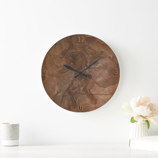 Horloge - fossile d'archéoptéryx (Maison)