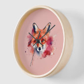 Horloge Fox Clock (Angle)