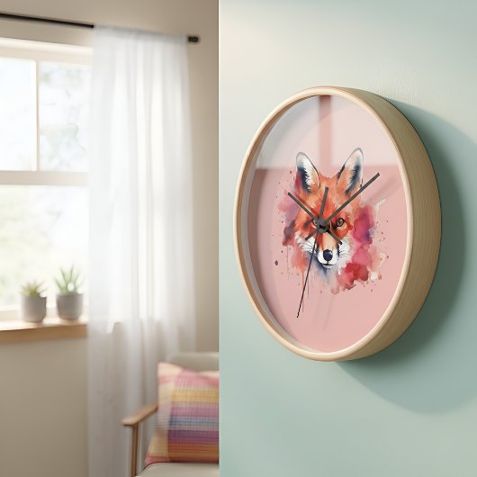 Horloge Fox Clock