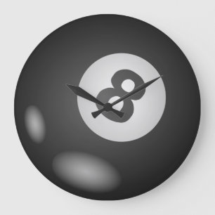 Horloge fraîche de billard