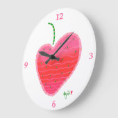 Horloge fraise (Angle)