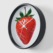 Horloge Fraise (Angle)