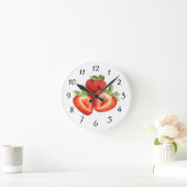 Horloge fraise (Maison)