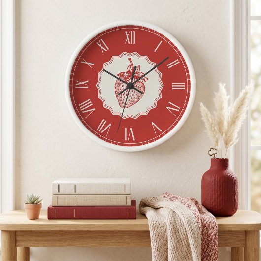 Horloge Fraise