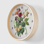 Horloge fraise vintage (Angle)