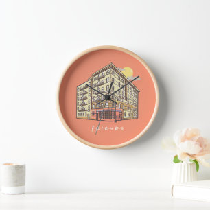 Horloge FRIENDS™   L'immeuble de Monica