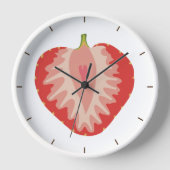 Horloge Fruit aux fraises (Recto)