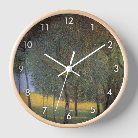 Horloge Fruits, Gustav Klimt (Recto)