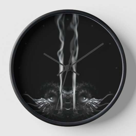 Horloge Fumée de dragon noir (Recto)