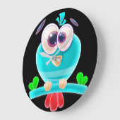 Horloge funky Birdie (Angle)