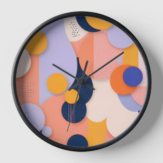 Horloge Fusion de la sphère de couleur