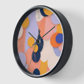Horloge Fusion de la sphère de couleur (Angle)