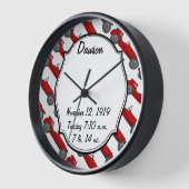 Horloge Garçons Chambre classique Cadeaux de voiture Sweet (Angle)