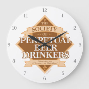 Horloge géante de la société des buveurs de bière 