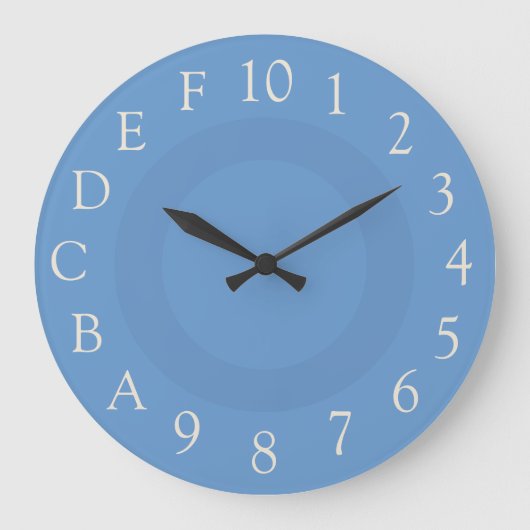 Horloge Geek hexadécimale I (Recto)