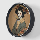 Horloge Geisha (Angle)