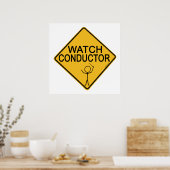 Horloge-geleider Poster (Keuken)