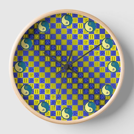 Horloge Gémeaux & Bœuf d'eau (Recto)