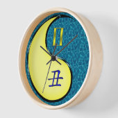Horloge Gémeaux & Bœuf d'eau (Angle)